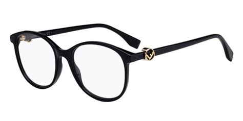 Fendi FF 0299 807 Eyeglasses in Black 